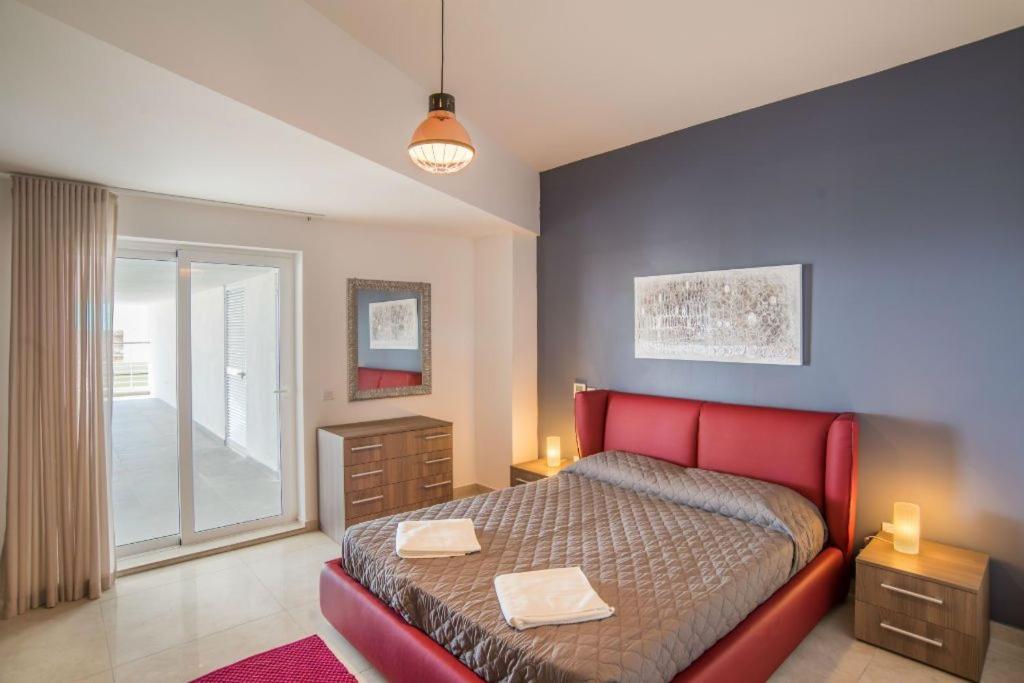 The Sea-Bank Villa Apartments Marsaskala Exteriör bild